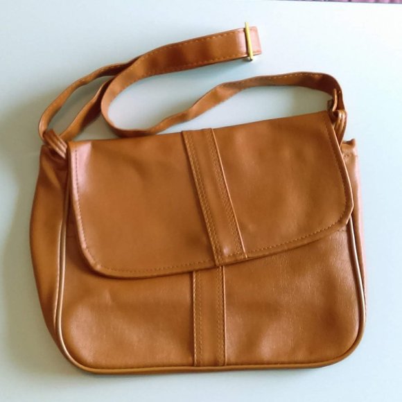 Vintage Soft Brown Leather? Shoulder Purse Bag Adjustable Strap Excellent Shape! - Picture 11 of 11